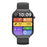 U21 2.2 Inch Square Screen ECG Heart Rate Detection Bluetooth-compatible Call Sports Smart Watch with Sleep Monitor - Black - 2
