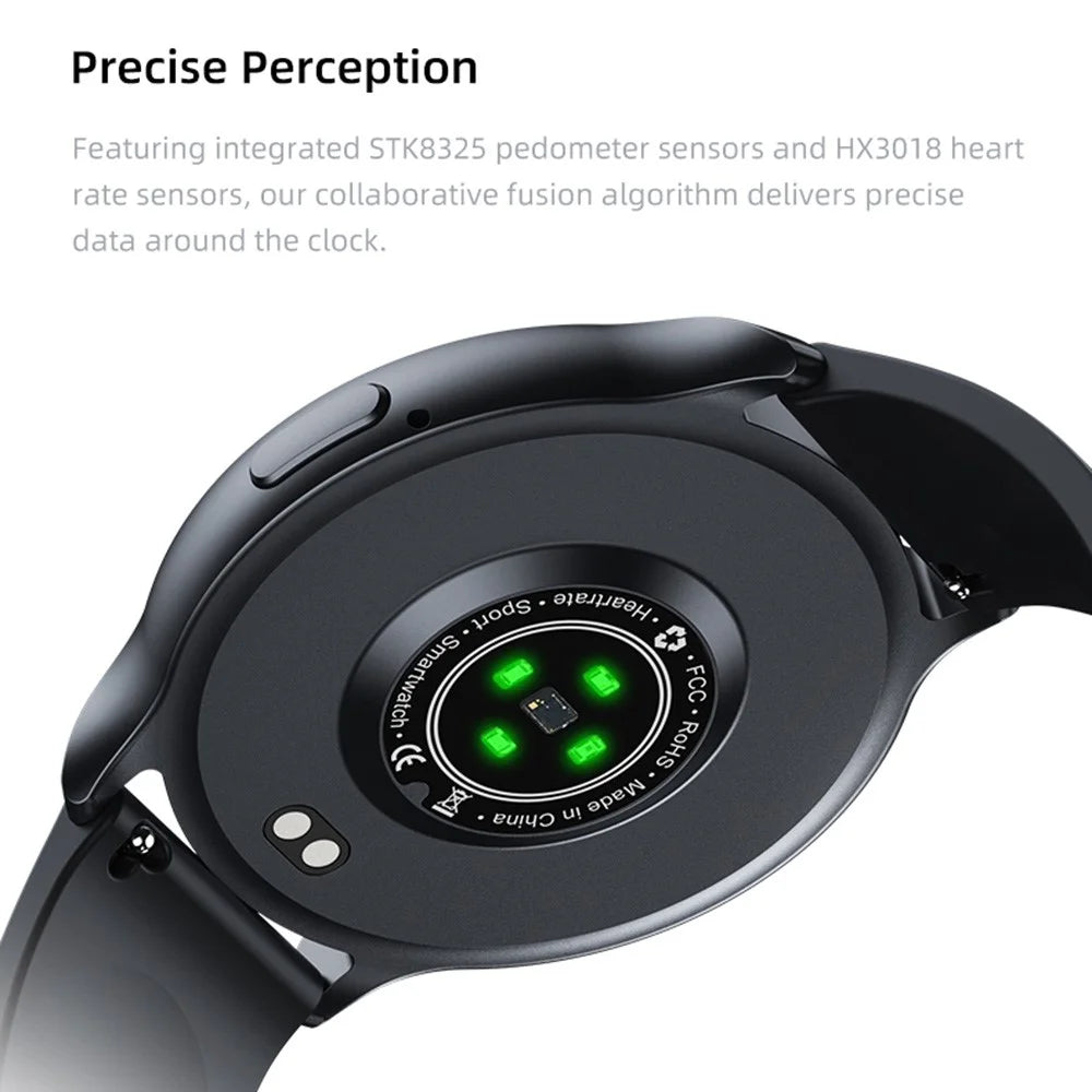 U23 100+ Sports Modes Health Monitoring Bluetooth-compatible Call 1.32 Inch AMOLED HD Screen Smart Watch - Gold - 3