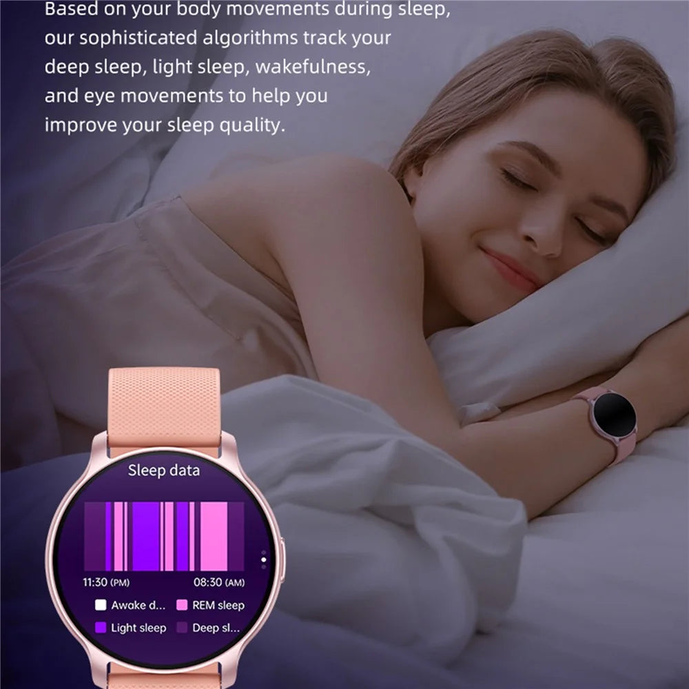 U23 100+ Sports Modes Health Monitoring Bluetooth-compatible Call 1.32 Inch AMOLED HD Screen Smart Watch - Gold - 5