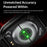 MT66 Leather Strap Smart Watch 1.83 Inch IPS Screen Fitness Tracker IP68 Waterproof Heart Rate Monitor - Black - 3