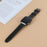 MT66 Leather Strap Smart Watch 1.83 Inch IPS Screen Fitness Tracker IP68 Waterproof Heart Rate Monitor - Black - 5