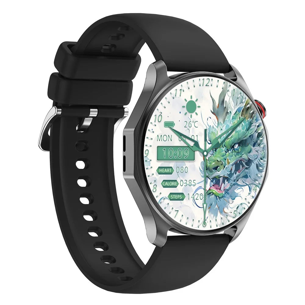 U11 1.43 Inch AMOLED Screen Sports Smart Watch ECG + PPG Health Monitor Bluetooth-compatible Calling Fitness Tracker - Black - 1