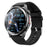 F240 Smart Health Watch ECG Heart Rate Blood Pressure Blood Oxygen Sleep Monitor IP67 Waterproof Sports Watch - Black Silicone Strap - 1