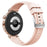 ET493 1.32 Inch AMOLED Screen Smart Watch with Silicone Strap ECG Heart Rate Blood Oxygen Monitor Bluetooth-compatible Call Wrist Watch - Gold+Pink - 2
