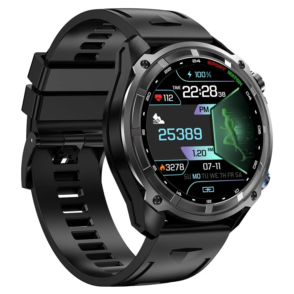 C175C Smart Watch 1.43 inch AMOLED GPS 4GB Memory 860mAh 100+ Sports Modes Watch for Outdoor - Black - 3