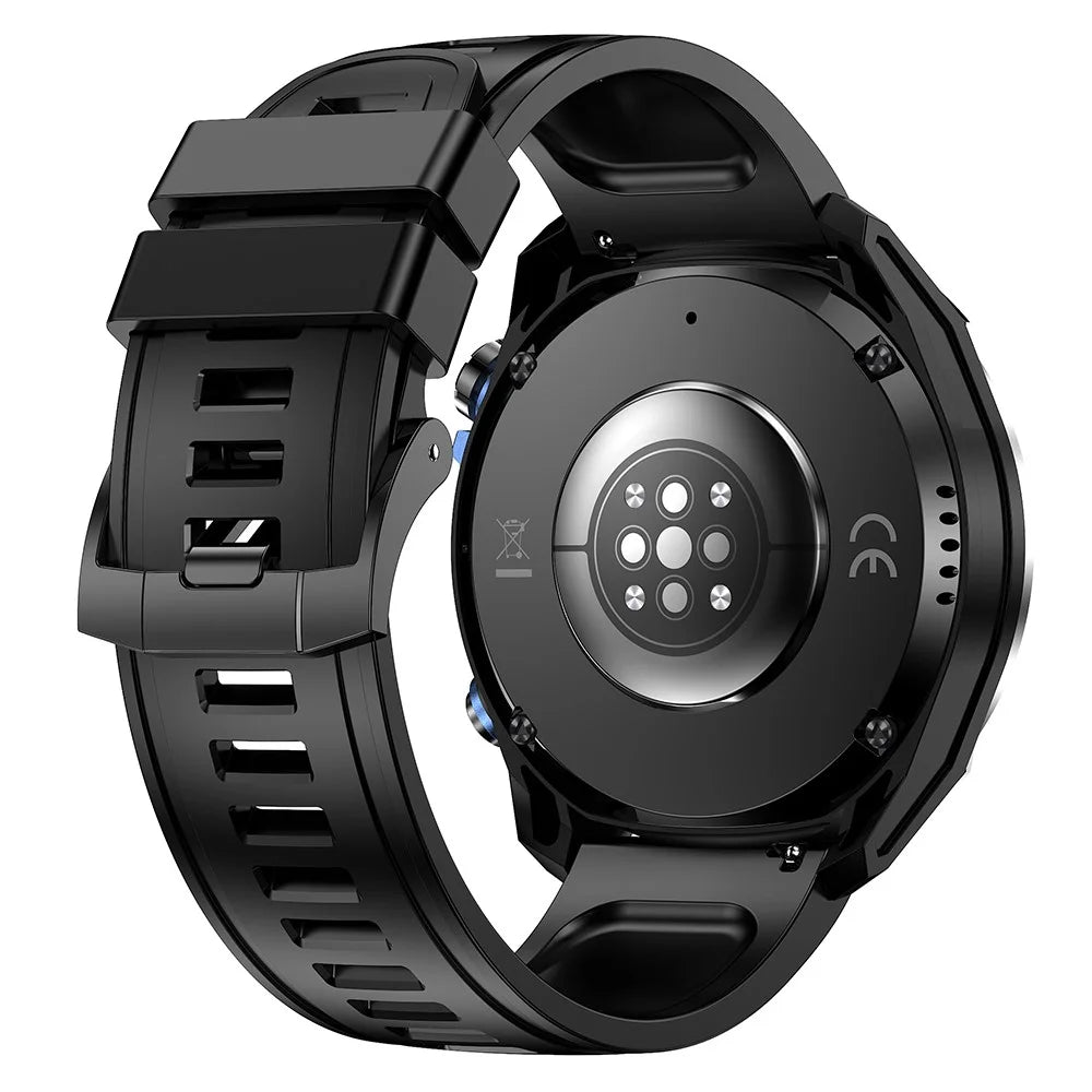 C175C Smart Watch 1.43 inch AMOLED GPS 4GB Memory 860mAh 100+ Sports Modes Watch for Outdoor - Black - 5