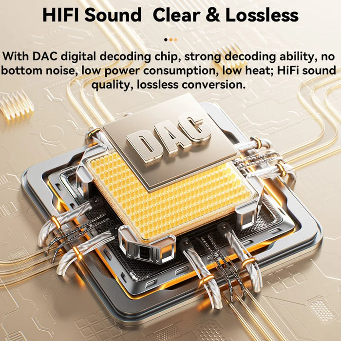 ESSAGER 12cm L-Shape Type-C Male to 3.5mm Female DAC Digital Decoder HiFi Audio Adapter - Grey - 4