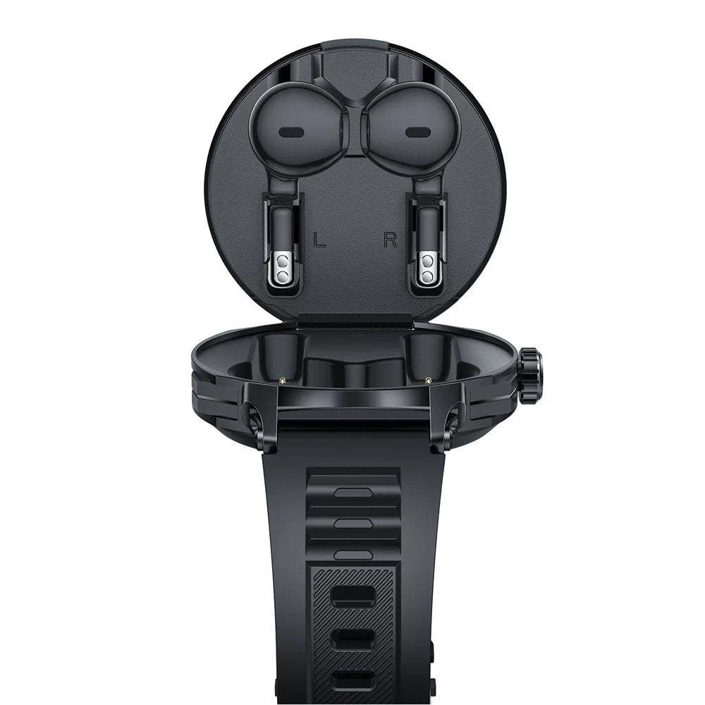 YESIDO IO50 2-in-1 Smart Watch with TWS Earbuds 1.46inch HD Screen Bluetooth-compatible Health Monitor - 2