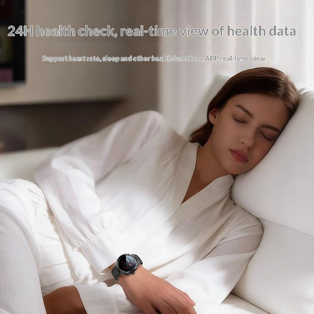YESIDO IO50 2-in-1 Smart Watch with TWS Earbuds 1.46inch HD Screen Bluetooth-compatible Health Monitor - 6