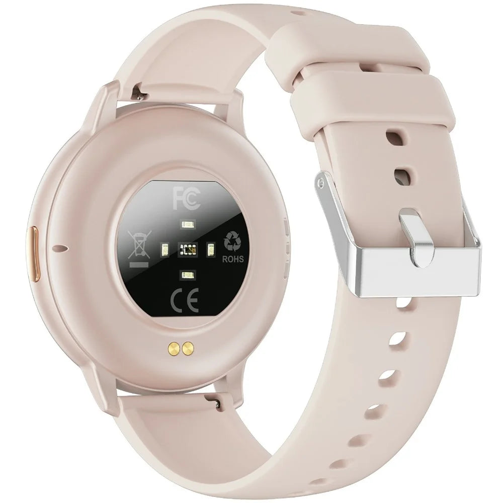 T6 1.38 Inch HD Screen Smart Watch Bluetooth-compatible Call Health Monitor Sports Wristwatch - Pink - 2