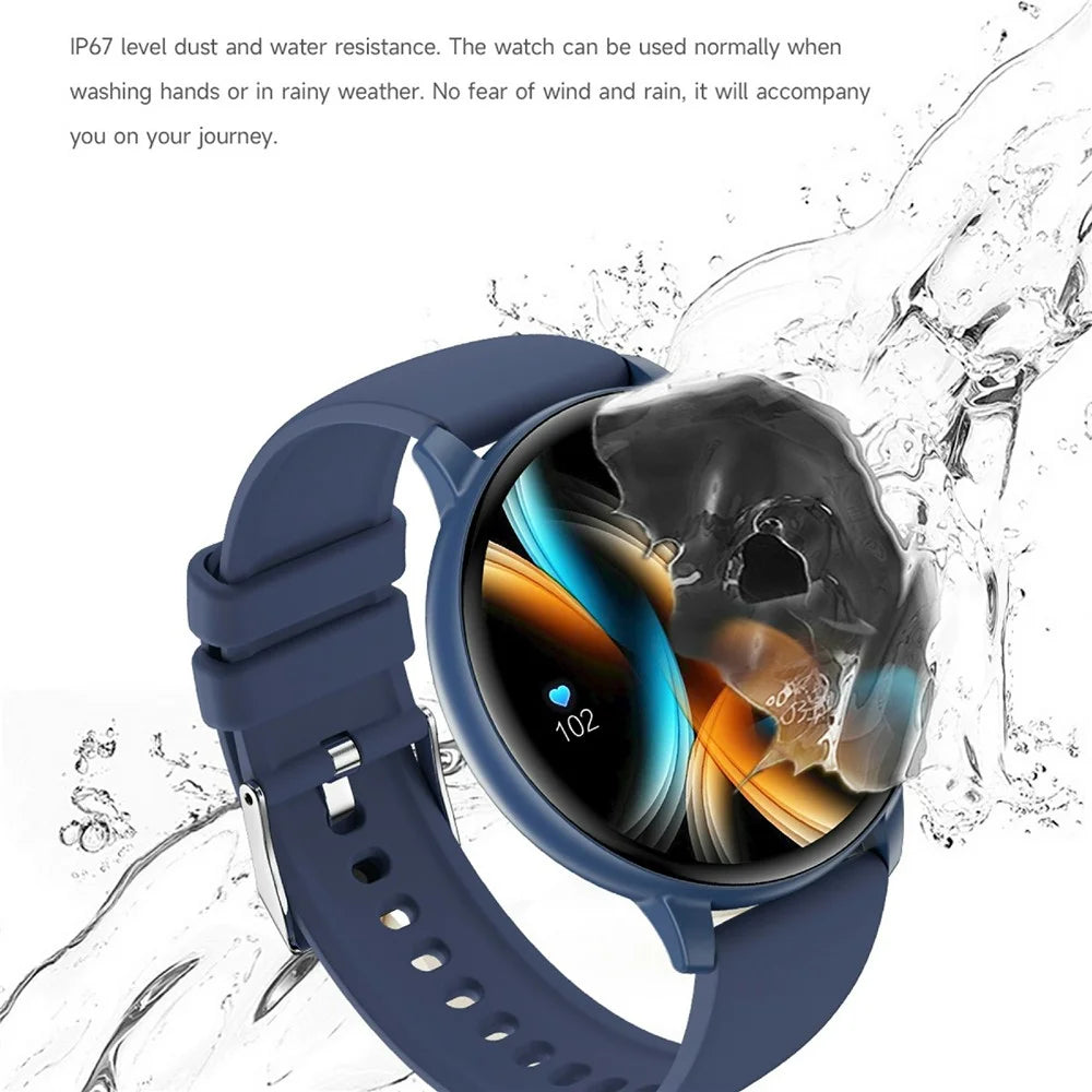 T6 1.38 Inch HD Screen Smart Watch Bluetooth-compatible Call Health Monitor Sports Wristwatch - Pink - 7