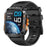 HT46 Sports Smart Watch 2.01 Inch IPS 1200mAh Battery IP68 Waterproof LED Flashlight Bluetooth-compatible Calling Health Monitor for Outdoor Adventure - Black - 1
