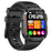 HT46 Sports Smart Watch 2.01 Inch IPS 1200mAh Battery IP68 Waterproof LED Flashlight Bluetooth-compatible Calling Health Monitor for Outdoor Adventure - Black - 2