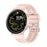 KC100 Smart Watch GPS Positioning Health Monitor Heart Rate Blood Oxygen Temperature Tracking Sports Watch - Pink  /  Silicone Band - 1