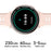 KC100 Smart Watch GPS Positioning Health Monitor Heart Rate Blood Oxygen Temperature Tracking Sports Watch - Pink  /  Silicone Band - 4