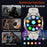 HT45 Outdoor Smart Watch 1.7 Inch HD Screen IP68 Waterproof 100+ Sports Modes 30 Days Battery Life Health Monitor - Black - 7