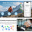 HD350 Pro Smart Watch 1.32 Inch AMOLED Screen GPS 6 Satellite 100+ Sports Modes 3ATM Waterproof 540mAh Health Monitor for Outdoor - Tarnish - 3