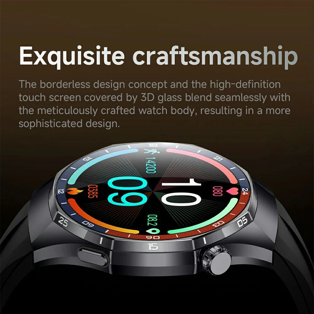 Y108 1.32 Inch AMOLED Screen Smart Watch IP68 Waterproof ECG Heart Rate Blood Oxygen Bluetooth Call Health Monitor  - Tarnish  /  Silicone Strap - 4