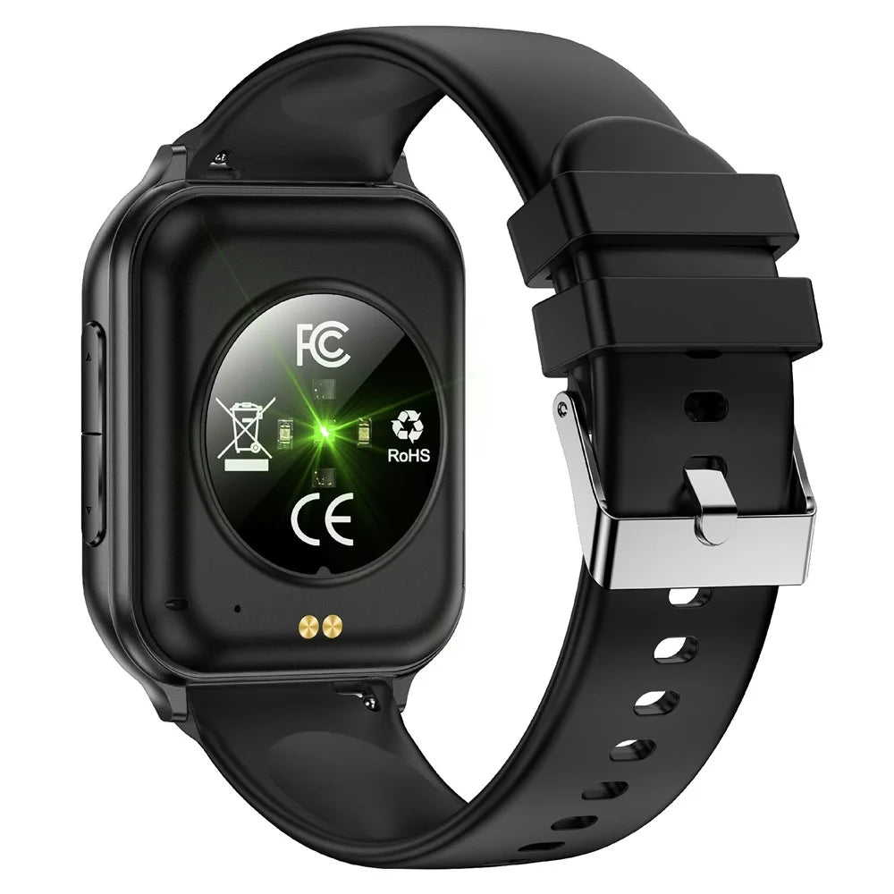 Y1 1.83 Inch Bluetooth-compatible Call Health Smart Watch 700mAh 30 Days Standby IP67 Waterproof Health Monitor for Sports Fitness - Black - 3