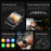DS8 1.95 Inch IPS Screen Smart Watch LED Flashlight GPS Bluetooth-compatible Calling Health Monitor Fitness Tracker for Outdoor Sports  - Black - 4
