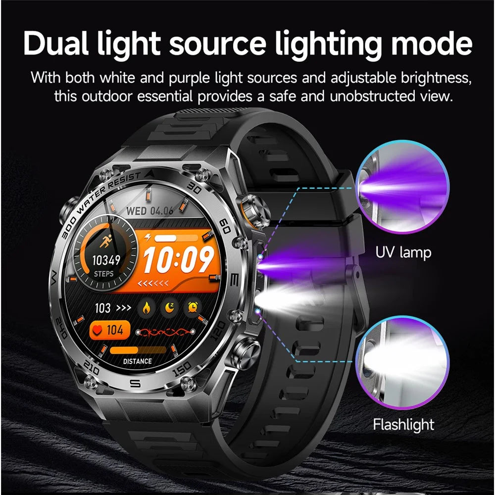 AK105 Silicone Strap Smart Watch Bluetooth-compatible Call Heart Rate Blood Pressure Sleep 1.53 Inch IP68 Sports Fitness Tracker - Black - 2