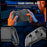 JYS-SDM011 For Steam Controller (2nd generation) Silicone Thumbstick Caps Back Button Pads Touchpad Stickers Set - Black - 3