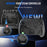JYS-SDM011 For Steam Controller (2nd generation) Silicone Thumbstick Caps Back Button Pads Touchpad Stickers Set - Black - 7
