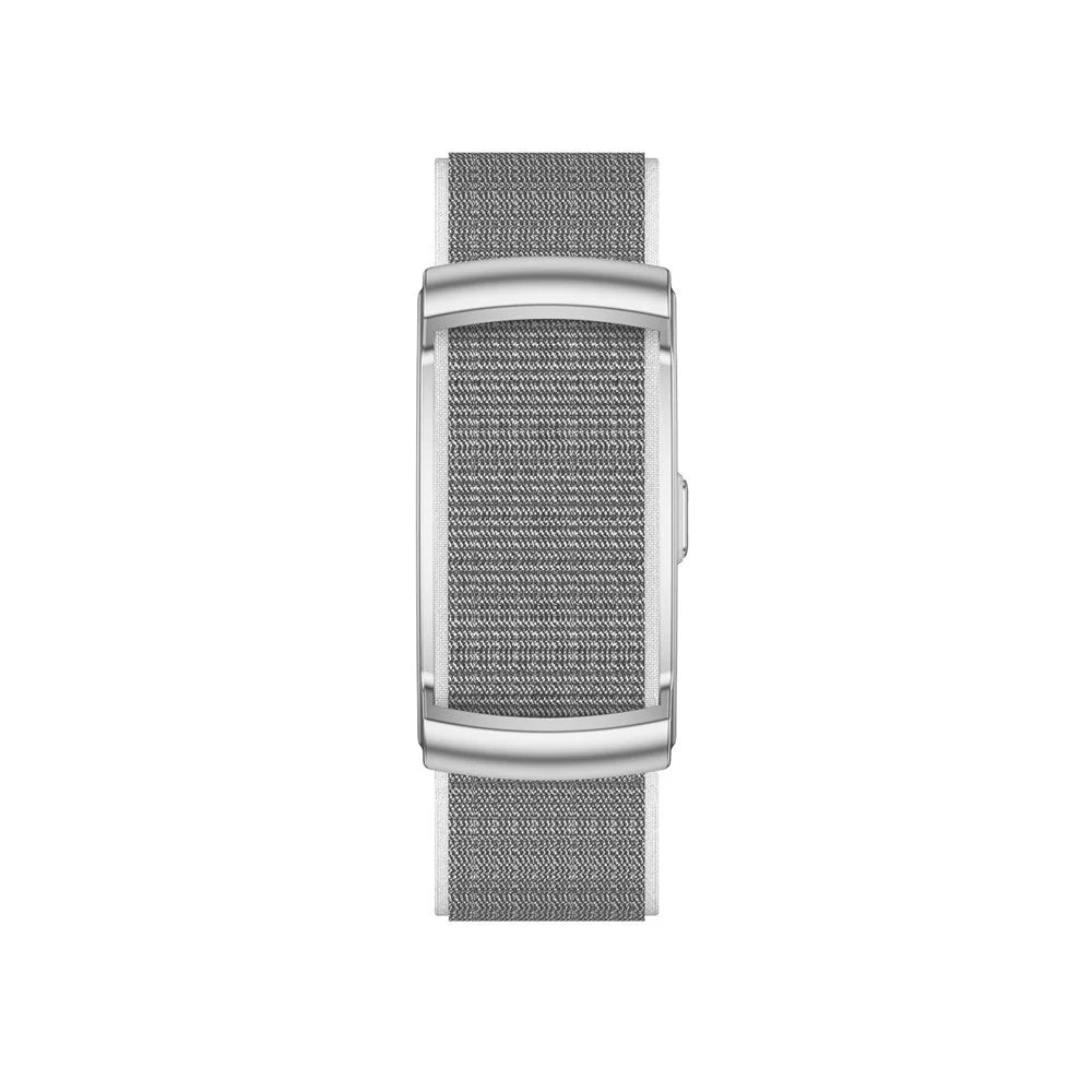 U25 Smart Fitness Tracker Bracelet Heart Rate Blood Oxygen Sleep IP68 Waterproof Health Monitor Wristband for Sports - Silver  /  Braided Strap - 3