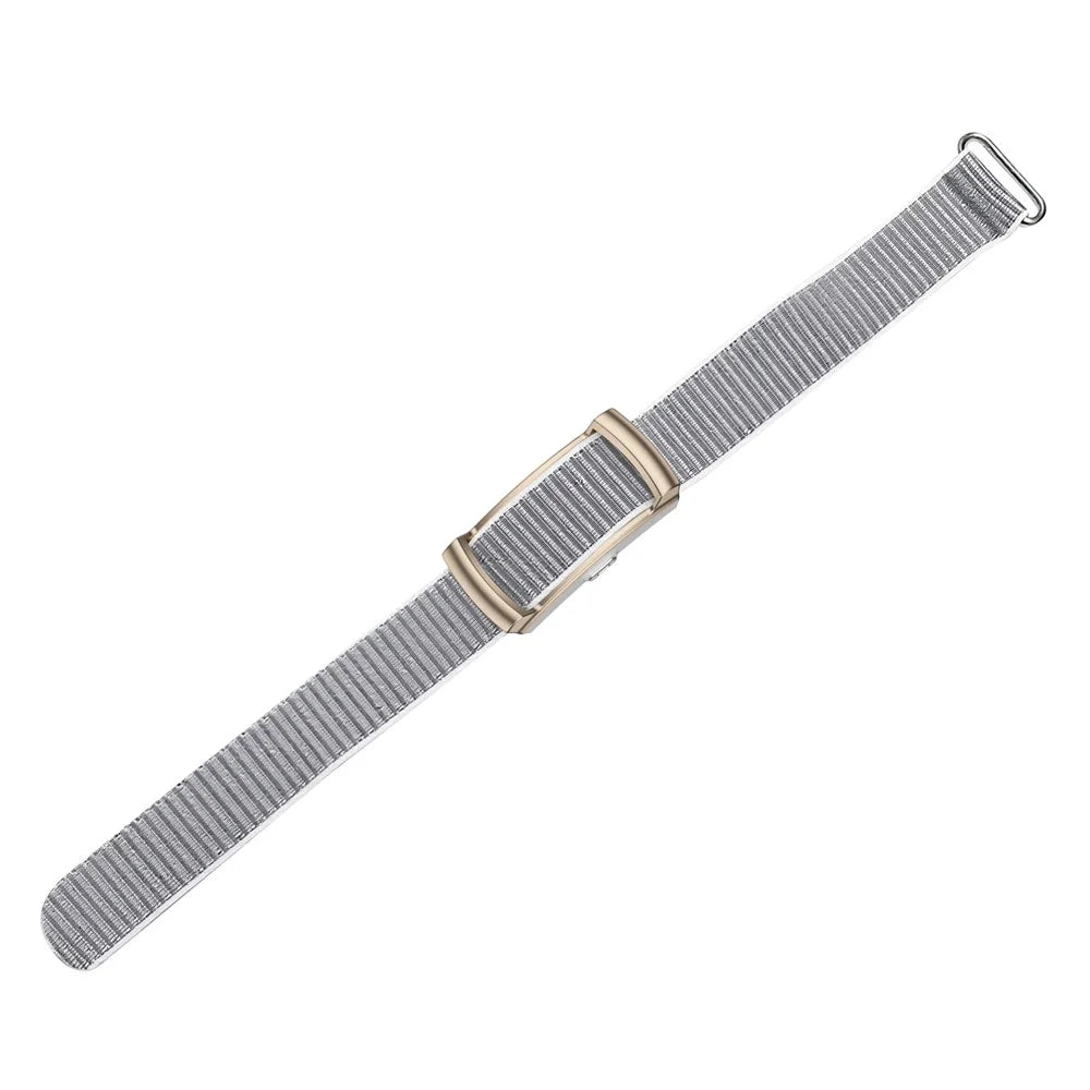 U25 Smart Fitness Tracker Bracelet Heart Rate Blood Oxygen Sleep IP68 Waterproof Health Monitor Wristband for Sports - Silver  /  Braided Strap - 6