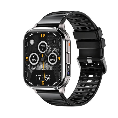P60 Smart Watch 2.01 Inch HD Camera 670mAh IP67 Waterproof Bluetooth-compatible Call Health Sports Monitor - Black - 1
