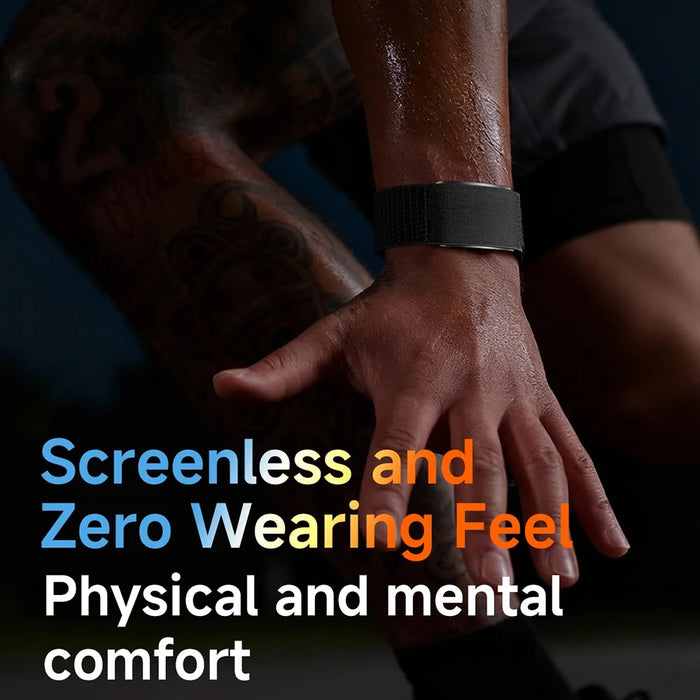 Y105 Screenless Smart Bracelet Heart Rate Blood Oxygen Health Monitor Wristband IP68 Waterproof - Tarnish - 2