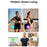 Y105 Screenless Smart Bracelet Heart Rate Blood Oxygen Health Monitor Wristband IP68 Waterproof - Tarnish - 7