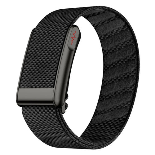 MF91 ECG Smart Wristband Fitness Tracker Heart Rate Blood Oxygen Sleep Monitor IP68 Waterproof Screenless Health Band - Black - 1