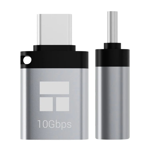 THERMALRIGHT DCA02 10Gbps USB3.2 Gen2 Data Transfer Charging Adapter Aluminum Alloy Converter for Phone Laptop - Type-C Male to USB-A Female - 1