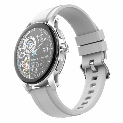 LDNIO SW05 IP68 Waterproof Smart Watch 1.39 Inch HD Screen Heart Rate Blood Oxygen Monitor 100+ Sports Modes - Silver Grey - 1