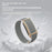 F73 Screenless Smart Watch HRV Red Light Blood Oxygen Heart Rate Fitness Tracker Health Monitor Wristband - Grey - 3