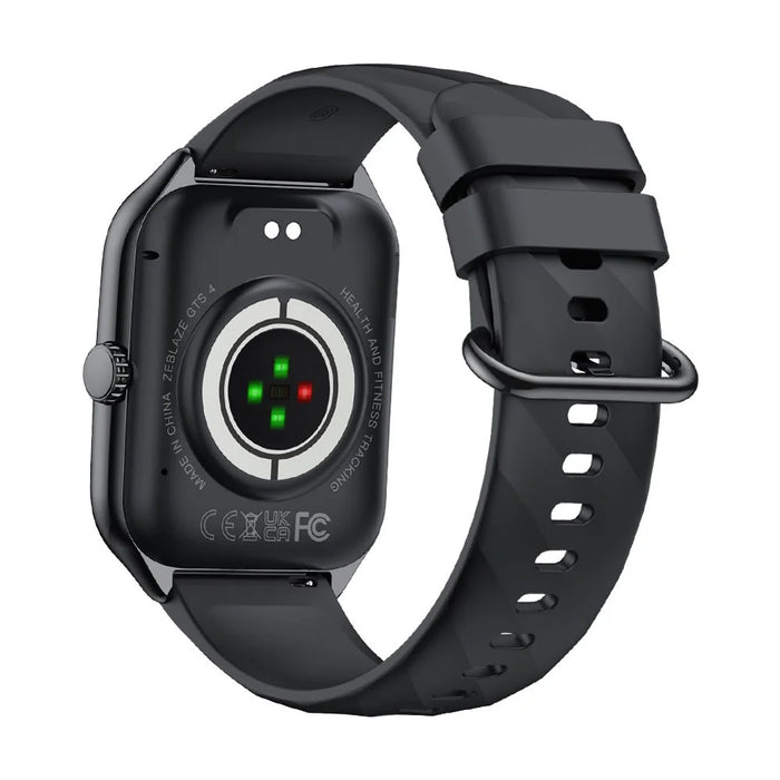 ZEBLAZE GTS 4 Smart Watch 1.94 inch AMOLED Bluetooth-compatible Calling Heart Rate SpO2 Health Tracker - Black - 3