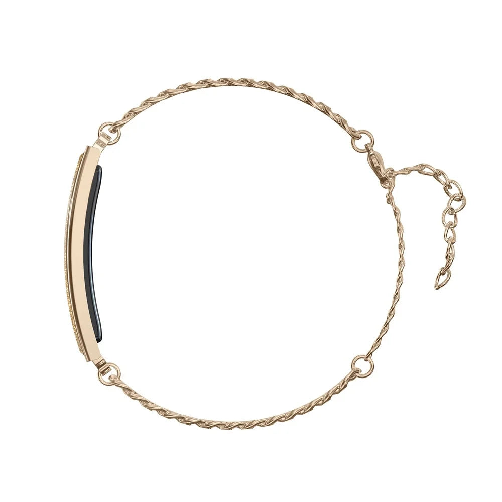 B6 Women Smart Bracelet Heart Rate Blood Oxygen Sleep Monitor Multi-Sport Fitness Tracker - Gold - 4