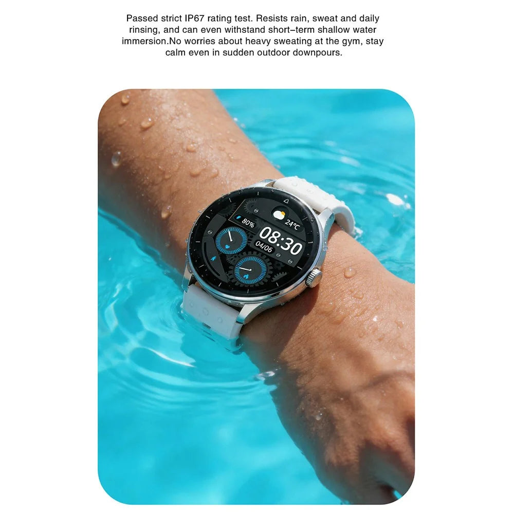 X10pro 2 in 1 Smartwatch TWS Earbuds Heart Rate SpO2 Sleep Monitor 100+ Sports Modes Fitness Tracker - White - 4