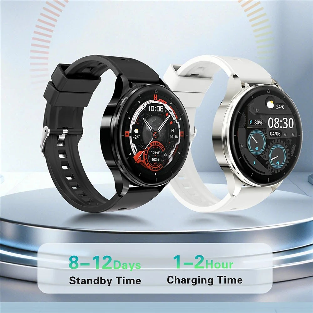 X10pro 2 in 1 Smartwatch TWS Earbuds Heart Rate SpO2 Sleep Monitor 100+ Sports Modes Fitness Tracker - White - 5