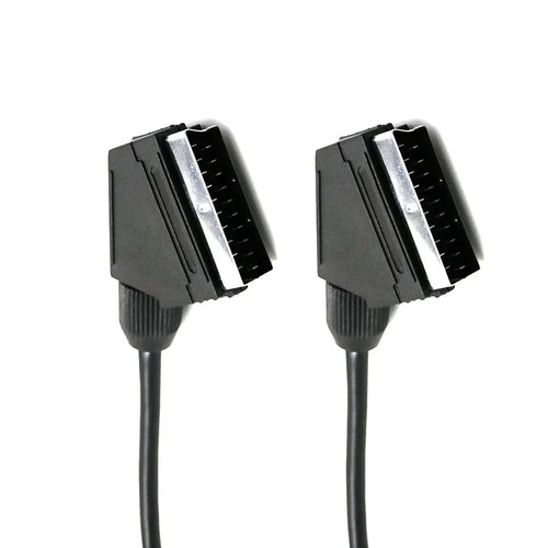 Scart Cable 21 Pins Connectors Audio Video Extension Cable 1.5m - 1