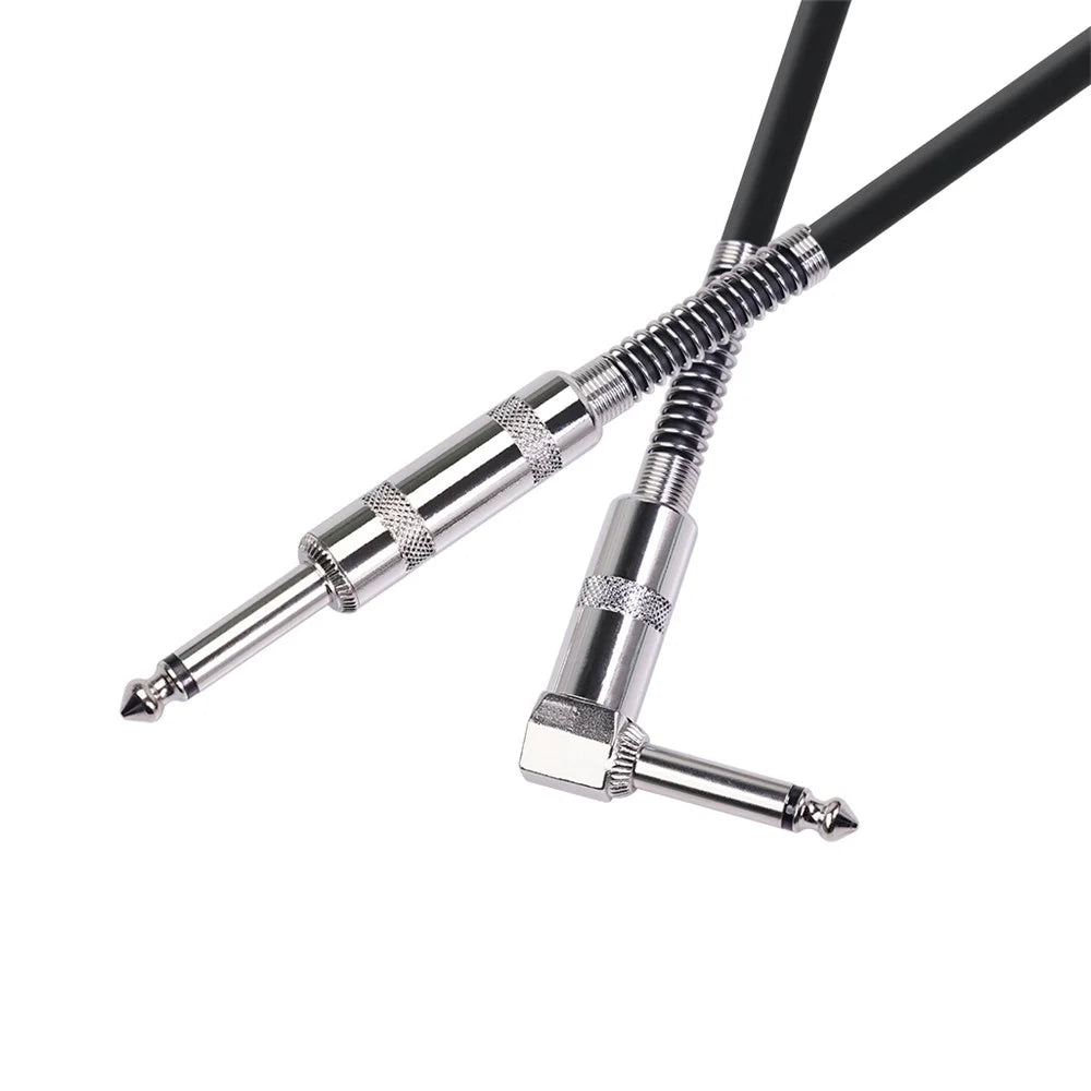 Guitar Cable 6.35mm (1/4 Inch) TS Right Angle to Straight Electric Instrument Cable for Electric Guitar, Bass Guitar, etc. [3m] - 7