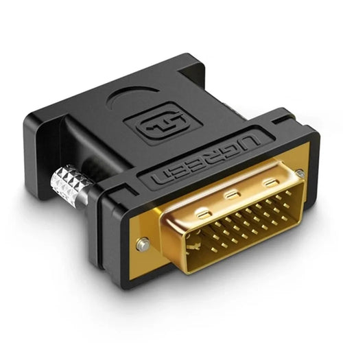 UGREEN DVI-I 24+5 Pin Male to VGA Female 1080P Converter Adapter for HDTV Monitor Computer PC Laptop - 1