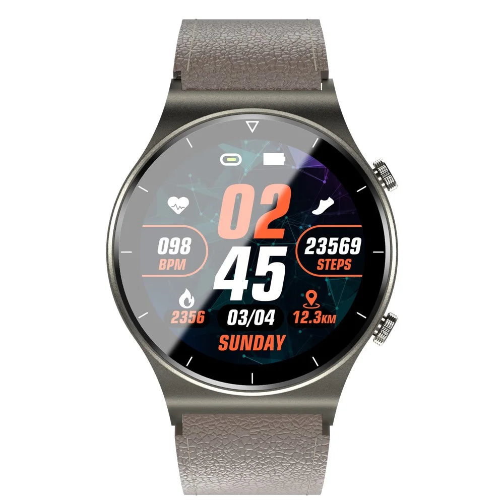 GT08 1.32 inch IPS TFT Touch Screen Ultra-thin Multi-function Sports Smart Watch Support Bluetooth-compatible Call Music - Tarnish - 2