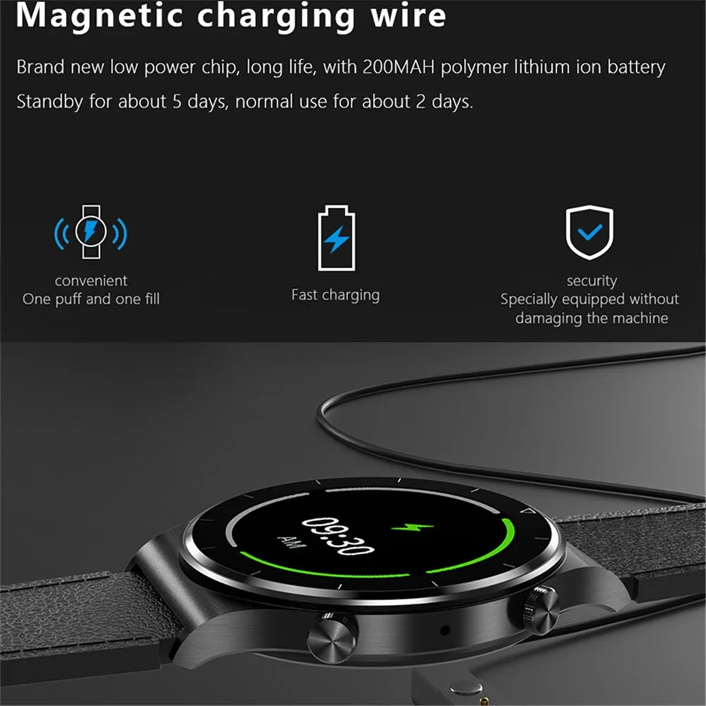 GT08 1.32 inch IPS TFT Touch Screen Ultra-thin Multi-function Sports Smart Watch Support Bluetooth-compatible Call Music - Tarnish - 5