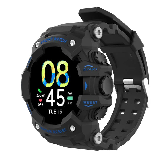 LC11 Smart Watch Blood Pressure Heart Rate Fitness Sports Bracelet Smartwatch for Android iOS - Blue - 1