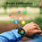 LC11 Smart Watch Blood Pressure Heart Rate Fitness Sports Bracelet Smartwatch for Android iOS - Blue - 5