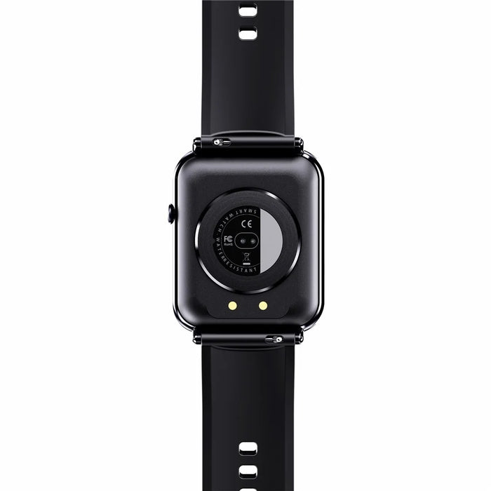 Q19 Pro 1.69 inch Temperature Detection Bluetooth-compatible Smart Watch Sports Tracker Heart Rate Sleep Health Monitoring Smart Bracelet - Black - 4