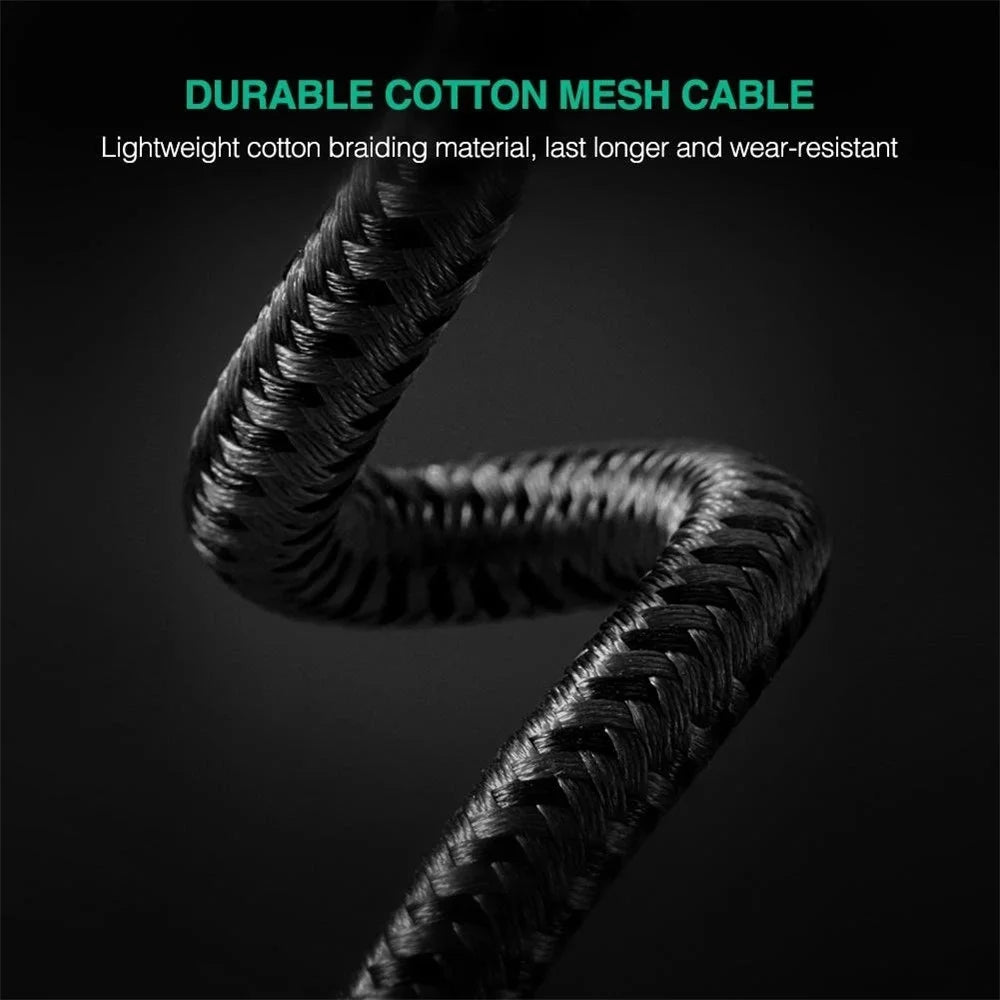 UGREEN 10687 2 Meters 3.5mm Male to Male Stereo Audio Cable Excellent Sound Quality for Smartphone/MP3 Player/Tablet/Car Player - 6