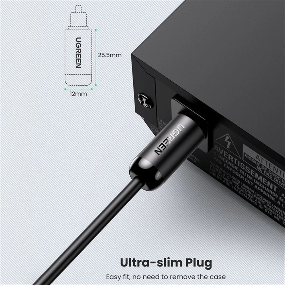 UGREEN 1.5m For Xbox 360 Soundbar Speaker Amplifier Toslink Digital Fiber Optical Audio Cable SPDIF Coaxial Cable - 6